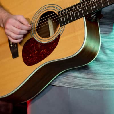 Cort Earth Series Acoustic Dreadnought Guitar Earth 70 - Open Pore Bild 6