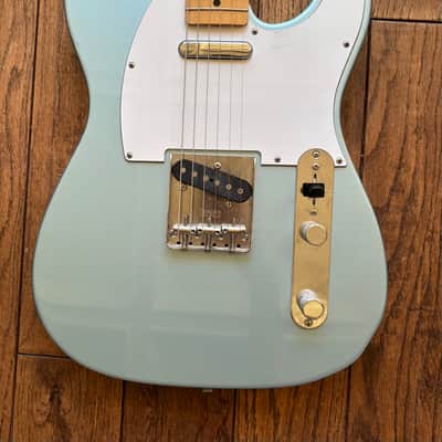 2017 Fender Classic 70s Telecaster CL70TL Electric Guitar Mystic Ice Blue MIJ Japan image 6