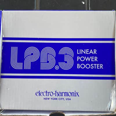 Electro-Harmonix LPB-3 Linear Power Booster 2024 - Present - Silver / Blue image 4