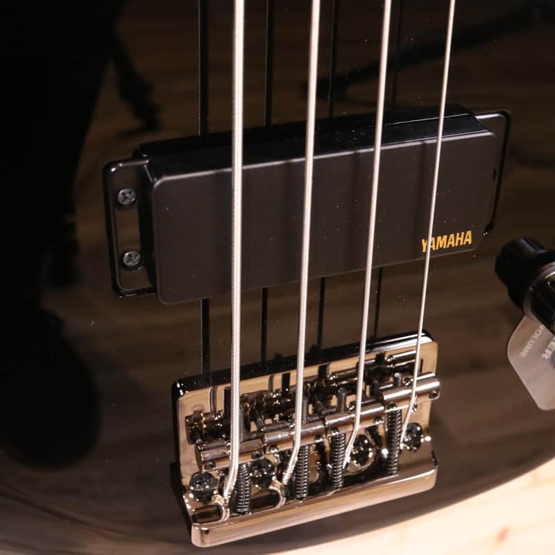 Yamaha TRB1004J 4-String Electric Bass, Gloss Black | Reverb