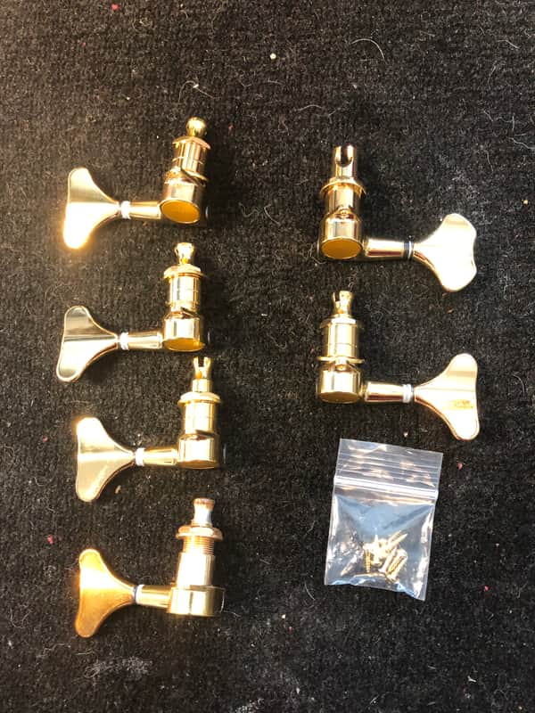 Allparts Gotoh Bass Tuners 2024 - Gold image 1