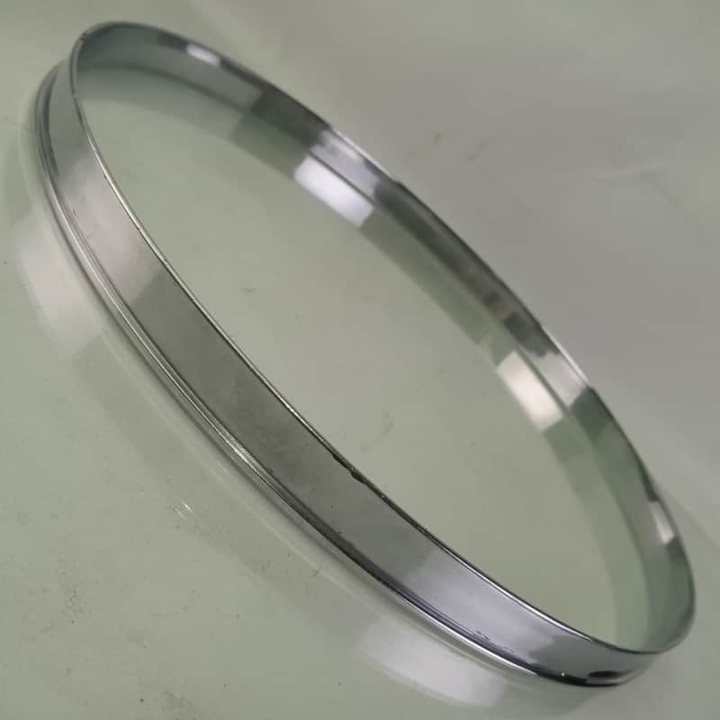 Gretsch 12" COB Single-Flange Broadkaster Tom Drum Batter Rim/Hoop Chrome-Brass image 1