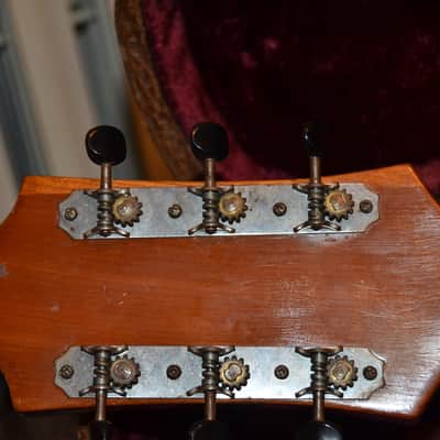 Epiphone Blackstone archtop acoustic 1940's Natural, project guitar. image 12