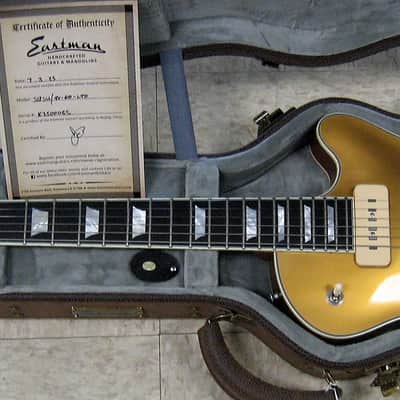 Eastman SB54/TV-GD-LTD Limited Edition Goldtop Truetone Vintage Gloss w/ Hard Case 2025 image 2