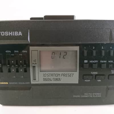 TOSHIBA KT-4529 Walkman Cassette Player Radio Working Perfectly Japan 1980s image 4