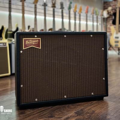 Benson Amps Monarch Reverb Plus - 2023 - Black / Oxblood. NEW (Authorized Dealer) image 1