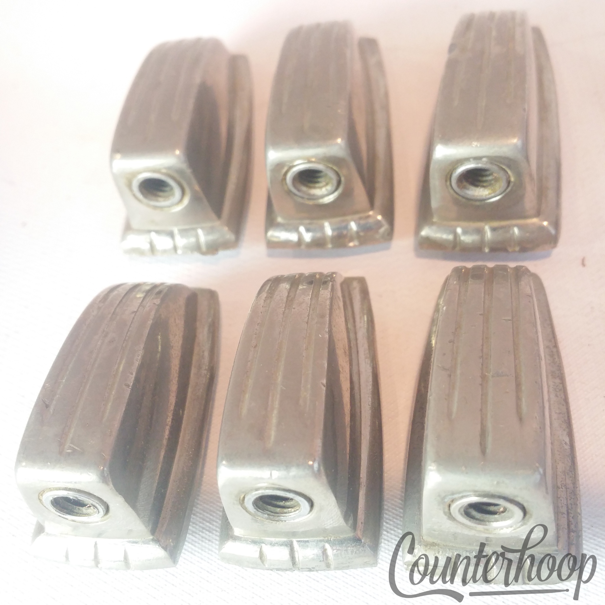 Ludwig 6x Tom/Snare Drum Small Super Classic Lugs Nickel 1 1/4" Vintage 40s-50s — main photograph