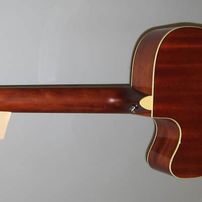 Yamaha FGC-TA TransAcoustic Cutaway Acoustic Electric Dreadnought Guitar - Natural image 9