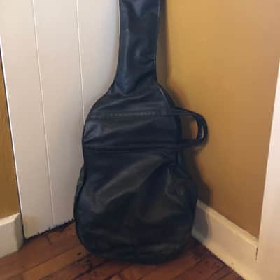 Unknown Electric (small acoustic) Gig Bag / Case 50s / 60s Black Naugahyde image 1