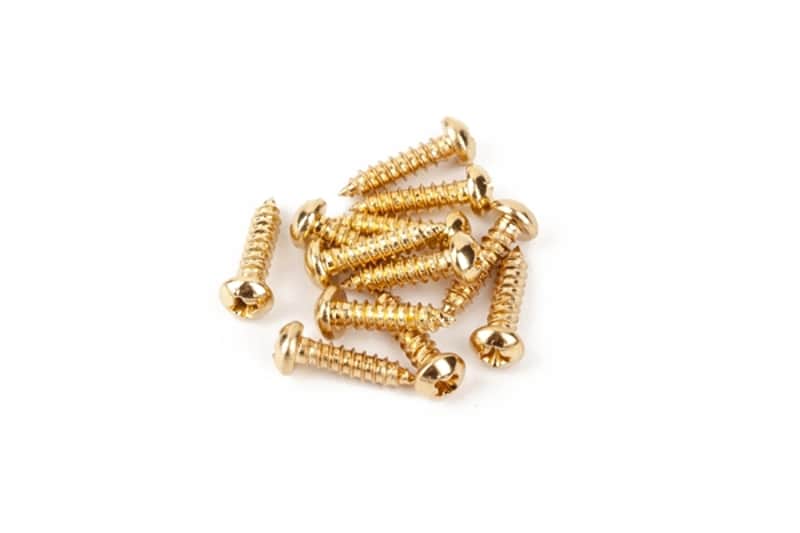 Fender 001-8823-049 Pure Vintage Tuning Machine Mounting Screws (12) image 1