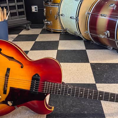 Gibson ES-125TC 1961 - Cherry Sunburst image 4