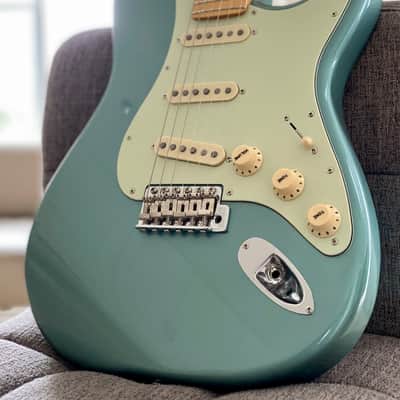 Tokai AST-95 OTM/M Goldstar Sound Japan in Ocean Turquoise Metallic image 4