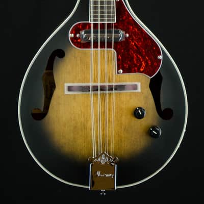 Ibanez M510E Mandolin Open Pore Vintage Sunburst with Pickup image 2