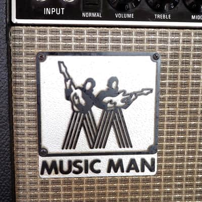 1975 Musicman 212-65 Vintage Electric Guitar Amplifier Combo Sixty Five Fender image 5