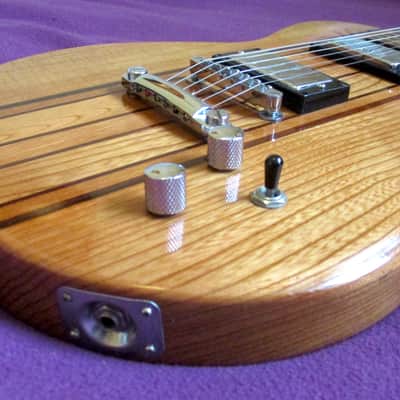 Hondo II H732ML vintage electric guitar 1980 solid maple near perfect example *rare find image 7