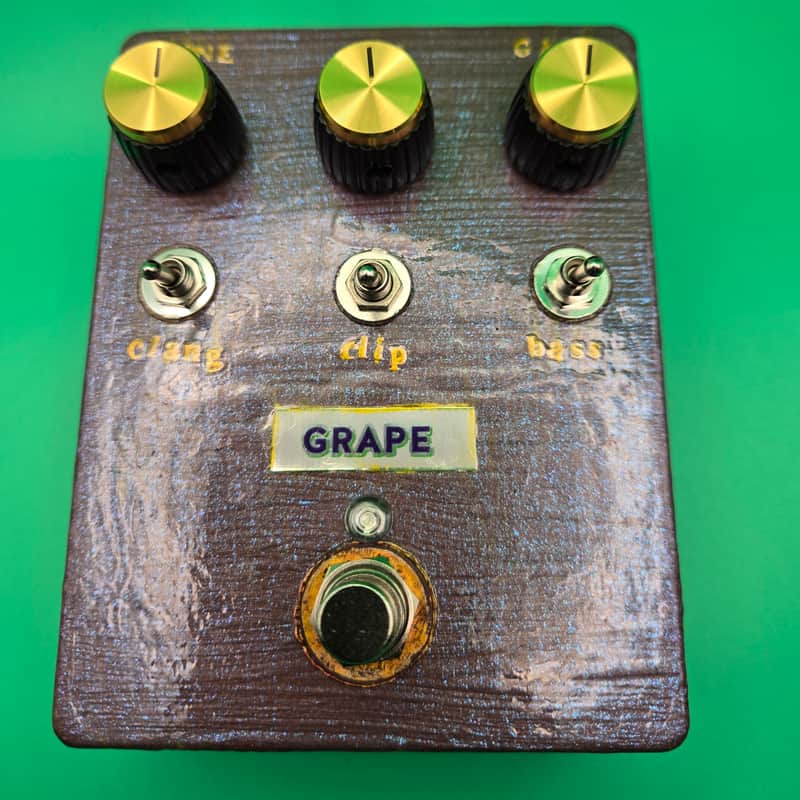Handmade "Grape Fuzz" Unique feature-packed perc-style fuzz image 1