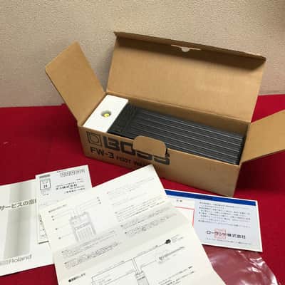 Boss FW-3 Foot Wah in the original box with manual, warranty card etc.  Sounds great! image 7