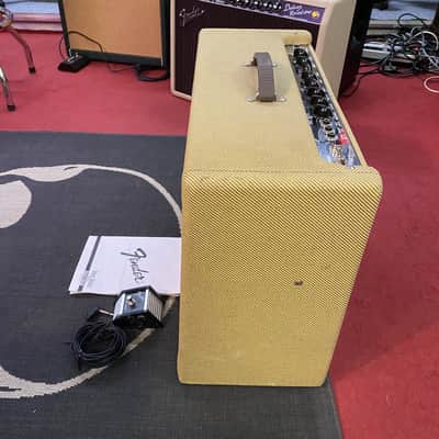 90s Fender Blues Deluxe Tweed USA TOP ZUSTAND inkl. orig. Fußschalter & Bedienungsanleitung image 4