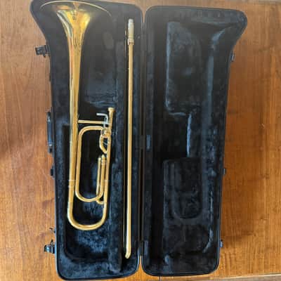 CG Conn Director 50H intermediate F-attachment Trombone 1967 Elkhart Era- Brass image 1