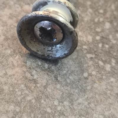 Original vintage Fender Precision bass strap pins 1962 image 3