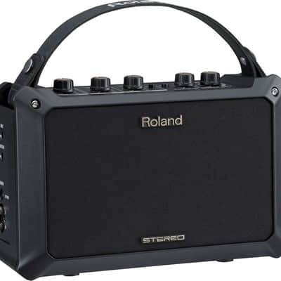 Roland Mobile AC Acoustic Chorus Battery-Powered Acoustic Guitar Combo Amplifier, 5W, Black image 1