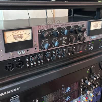 Manley Labs Variable MU Stereo Tube Compressor Limiter 2000s - Purple image 2