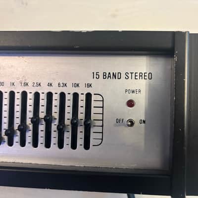 ROSS 15 Band 2 Channel Graphic EQ, Rack Mount Type Vintage image 4