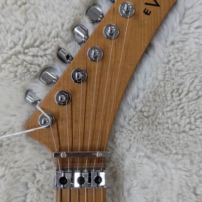 EVH  5150® Series Deluxe, Baked Maple neck, Black Electric Guitar - Mexico Made image 7
