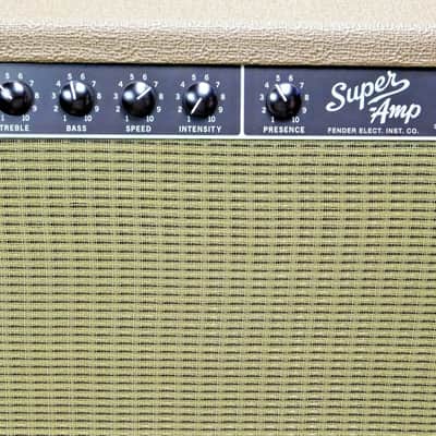 2025 Fender '62 Super Amp 40-watt 2 x 10" Tube Combo Amp! Brown Panel! VERY NICE!!! image 5