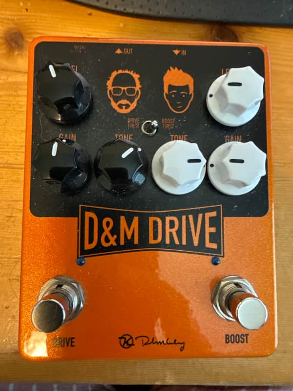Keeley D&M Drive 2017 - Present - Orange image 1