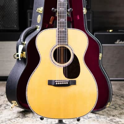 Martin OM-45 Acoustic Guitar with Hardshell Case image 17