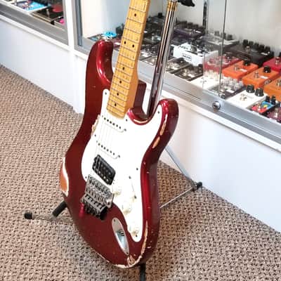 used 2012 Fender Custom Shop Greg Fessler Masterbuilt 1956 Stratocaster Relic HSS Floyd Rose, Excellent Condition with OHSC! image 9