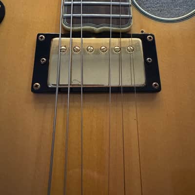 Epiphone Emperor II Hollowbody Archtop Electric Guitar – Natural – 2006 – w/ Soft Case image 5