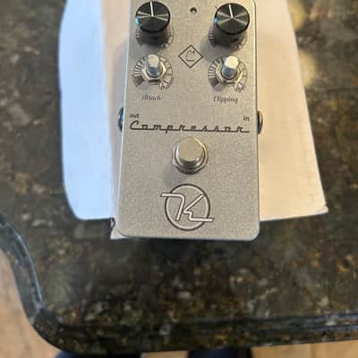 Keeley C4 4-Knob Compressor 2010s - Silver image 2