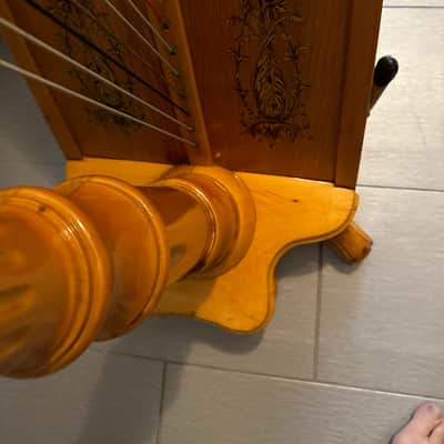 Lyon and Healy Style 15 semi grand pedal harp rebuilt excellent image 3