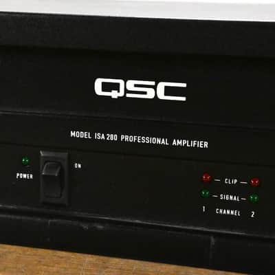 QSC ISA280 2-Channel Installation Power Amplifier CG014UP image 5