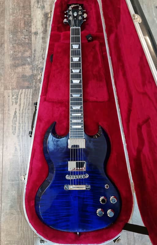 Gibson SG Standard HP 2018 - Blue image 1