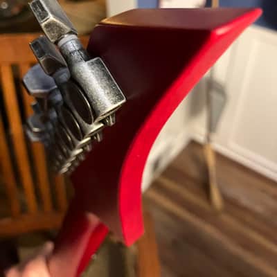 Solar Guitars A2.7CANIBALISMO+ 2024 - BLOOD RED OPEN PORE W BLOOD SPLATTER image 7