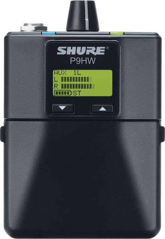 Shure P9HW Hardwired Personal Monitor System Bodypack Receiver image 1