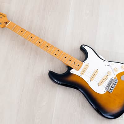 1986 Fender Stratocaster ‘57 Vintage Reissue ST57-55 Sunburst Near-Mint w/ Hangtags, Japan MIJ Fujigen image 12