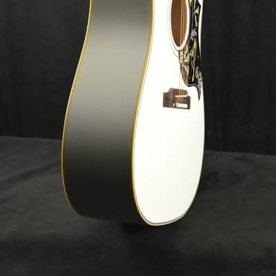 Gibson Custom Made to Measure Acoustic-Electric Hummingbird Maple Alpine White image 5