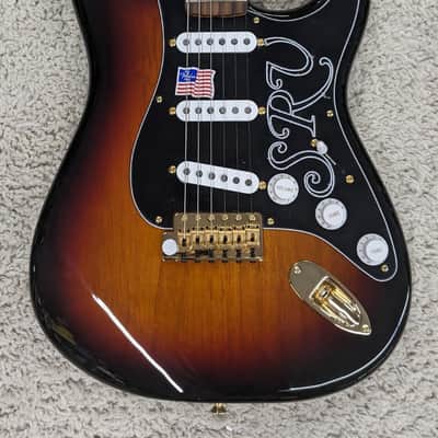 Fender USA Stevie Ray Vaughan Signature Stratocaster, Sunburst Guitar with Case image 3