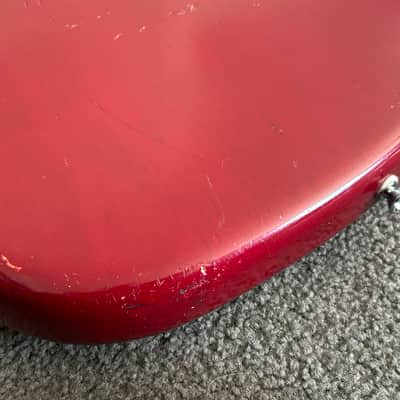 Fender Highway One USA Jazz Bass 2008 Midnight Wine MIA image 16