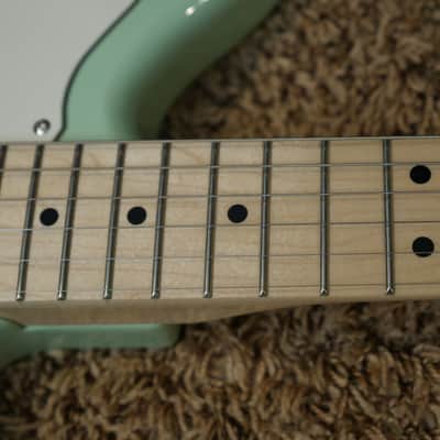 Video! 2020 Squier Paranormal Offset Telecaster Surf Green image 4