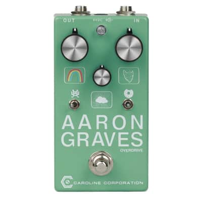 New Caroline Guitar Company Aaron Graves Overdrive Guitar Effects Pedal image 1
