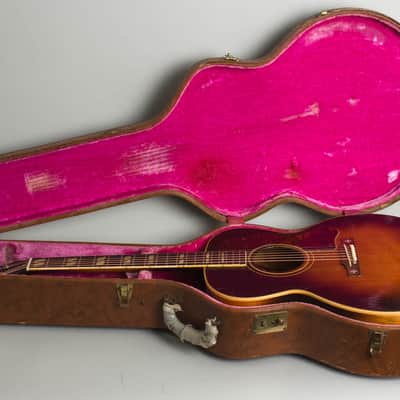 Gibson  J-185 Flat Top Acoustic Guitar (1953), ser. #A-15391, original brown hard shell case. image 10