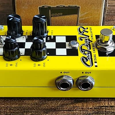 DigiTech CabDryVR Dual Cabinet Simulator 2010s - Yellow/Black/White image 4