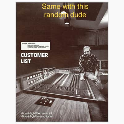Quad Eight 2082 Recording Console (The famed “Steely Dan” Console!) 1972 image 9