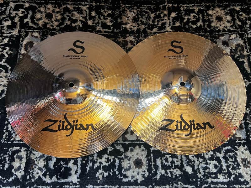 Zildjian 14" S Series Mastersound Hi-Hat Cymbals (Pair) - Brilliant image 1
