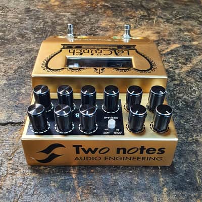 Two Notes Le Crunch Dual Channel Tube Preamp 2010s - Gold image 6